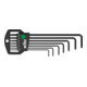 Wiha pinsleutelset in Classic houder TORX® MagicSpring® 7 dlg. zwart oxide in blisterverpakking