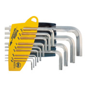 Wiha pinsleutelset in ProStar houder zeskant 13 dlg. blank vernikkeld inch uitvoering-1