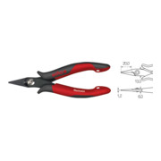 Wiha Pinza a becchi d'ago Elettronica stretta, testa corta modello diritto 150mm
