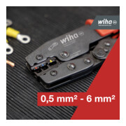 Wiha Pinze a crimpare per capicorda isolati e contatti 0,5 - 6 mm²-2