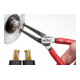 Wiha Pinze per anelli di sicurezza Classic per anelli interni (fori) con profilo diritto J 1, 140mm-2