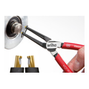 Wiha Pinze per anelli di sicurezza Classic per anelli interni (fori) con profilo diritto J 1, 140mm-4