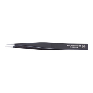 Wiha Pinzetta universale Professional ESD tipo AA 130mm
