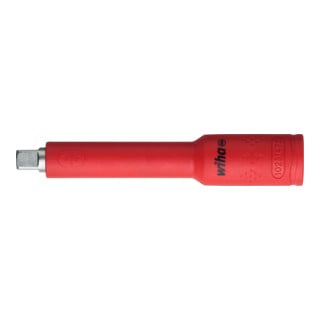 Wiha Rallonge isolée 3/8" Adaptateur carré pour douilles isolées