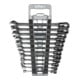 Wiha Ringratschen-Gabelschlüssel Set 12-tlg. umschaltbar inkl. Halter I Ring Ratschenschlüssel Set 8-19 mm I Maulschlüssel Satz mit Ringratsche, 44661-3