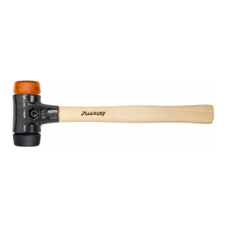 Wiha Schonhammer Safety mittelweich/ hart mit Hickory-Holzstiel, Rund-Schlagkopf 40 mm