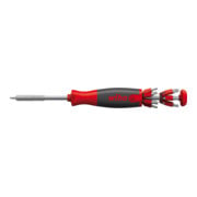 Wiha Schraubendreher mit Bit Magazin LiftUp 26one® gemischt mit 13 Doppelbits, 1/4" in Blister-1