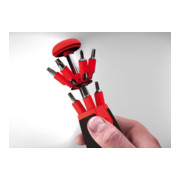 Wiha Schraubendreher mit Bit Magazin LiftUp 26one® gemischt mit 13 Doppelbits, 1/4" in Blister-5
