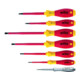Wiha Schraubendreher Set SoftFinish® electric Schlitz, Phillips 7-tlg.