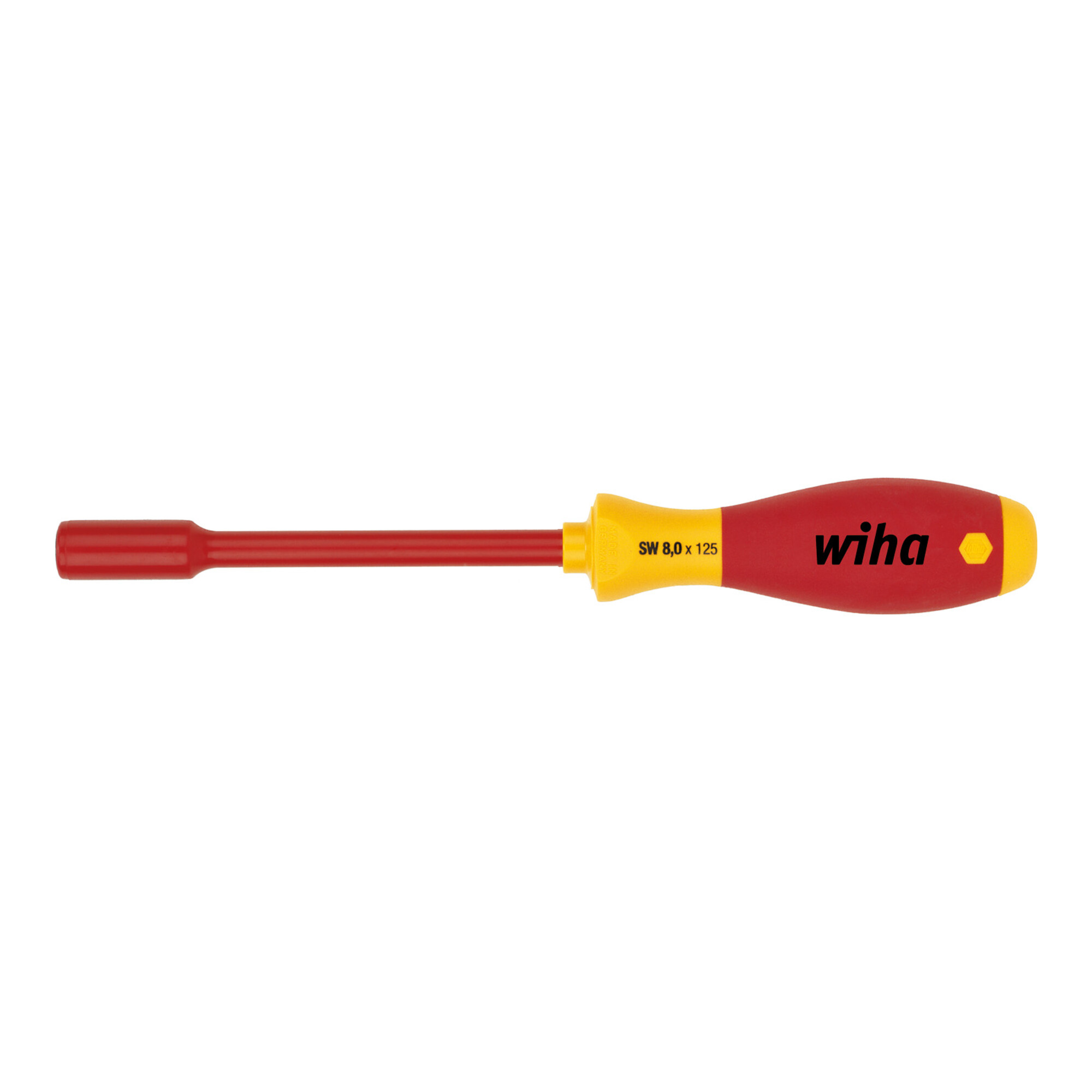 Wiha Schraubendreher SoftFinish electric Sechskant-Steckschlüssel 11 mm x 125 mm