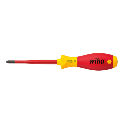 Wiha Schraubendreher SoftFinish® electric slimFix electric PlusMinus/Phillips SL/PH1 x 80 mm