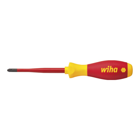 Wiha Schraubendreher VDE Plus/Minus SL/PZD SW 2x100mm Ges.-L.218mm Mehrkomp.-Griff