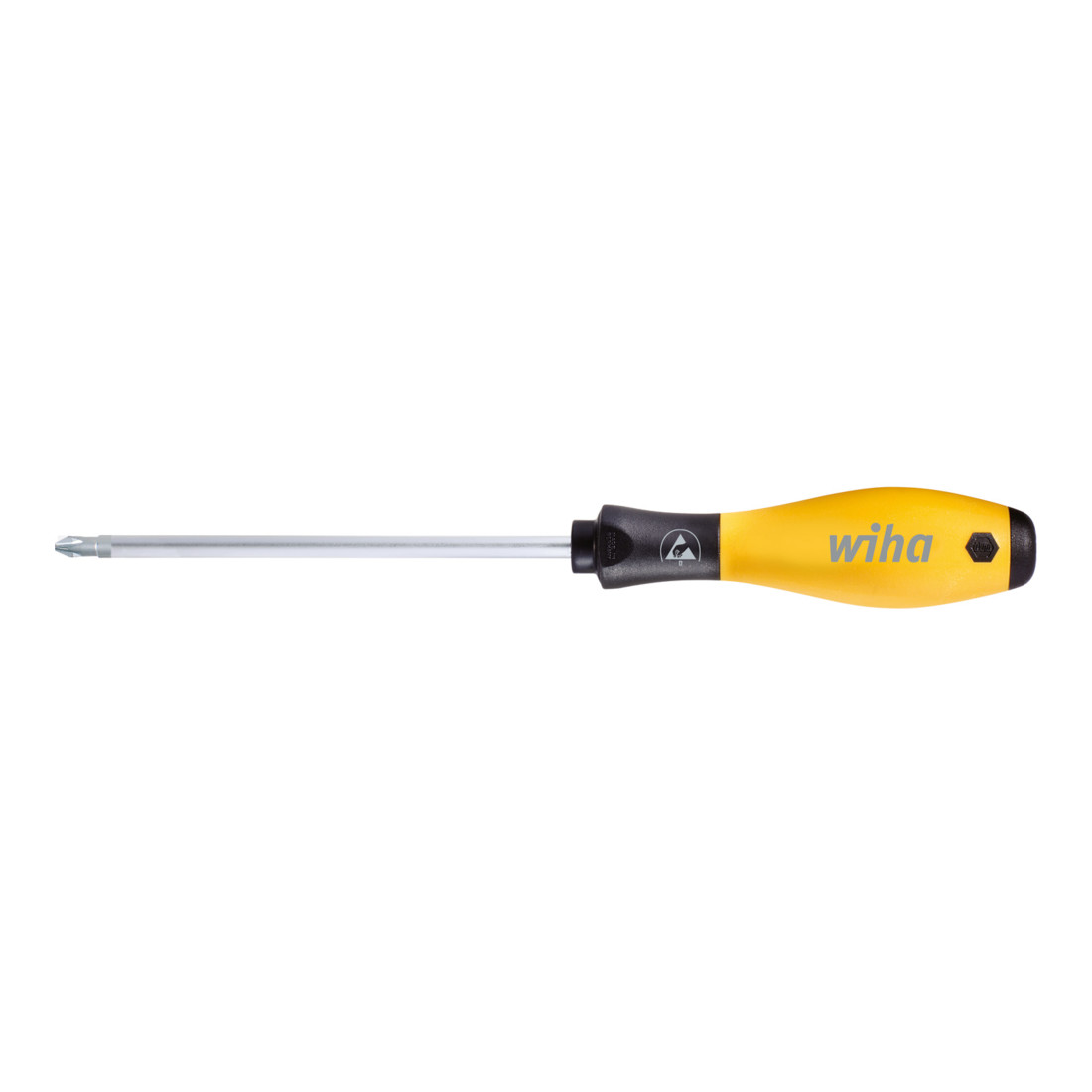 Wiha Schraubendreher SoftFinish® ESD Phillips PH2 x 100 mm