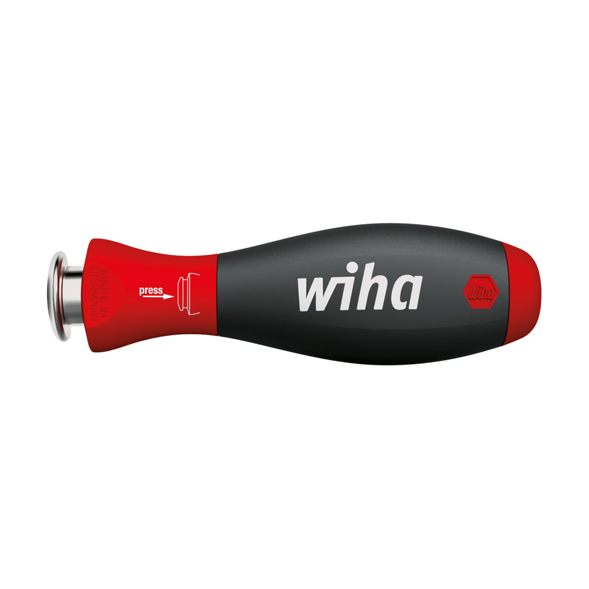 Wiha Schraubendrehergriff SoftFinish -telescopic für SYSTEM 6 Wechselklinge 6,0