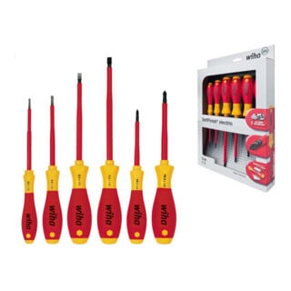 Wiha Schraubendrehersatz Schlitz/PH 320N SF K6 SATZ 6tlg