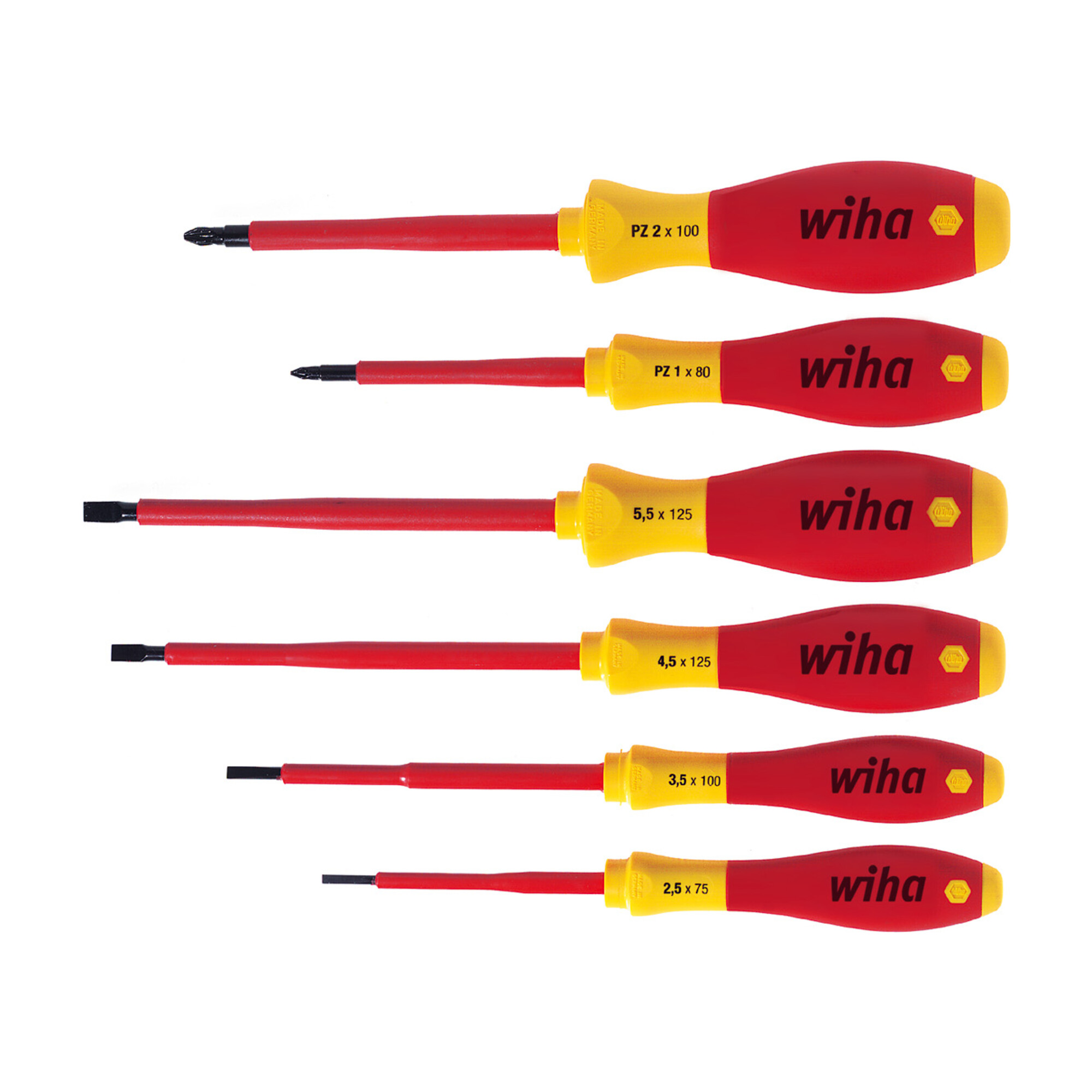 Wiha Schraubendrehersatz Schlitz/PH 320N SF ZK6 SO 6tlg