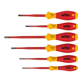 Wiha Schraubendrehersatz SoftFinish electric 3201SF K6 SATZ 6tlg