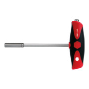 Wiha schroevendraaier met kruisgreep en twee bithouders ComfortGrip magnetisch 1/4" 150 mm-1