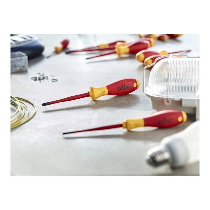 Wiha schroevendraaier SoftFinish® elektrische slimFix gleuf (39560)