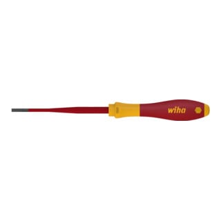 Wiha schroevendraaier SoftFinish® elektrische slimFix gleuf 4 x 100 mm