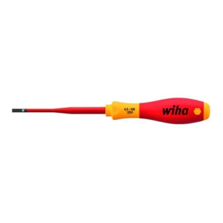 Wiha schroevendraaier SoftFinish® elektrische slimFix gleuf 4 x 100 mm