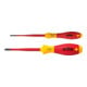 Wiha schroevendraaierset SoftFinish® electric slimFix slot, PlusMinus/Pozidriv 2 dlg. in blisterverpakking