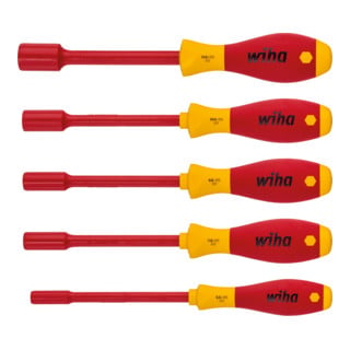 Wiha schroevendraaierset SoftFinish® elektrische binnenzeskant 5 dlg.