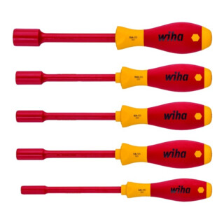 Wiha schroevendraaierset SoftFinish® elektrische binnenzeskant 5 dlg.