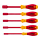 Wiha schroevendraaierset SoftFinish® elektrische binnenzeskant 5 dlg.