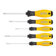 Wiha schroevendraaierset SoftFinish® ESD sleuf, Phillips 5 dlg.