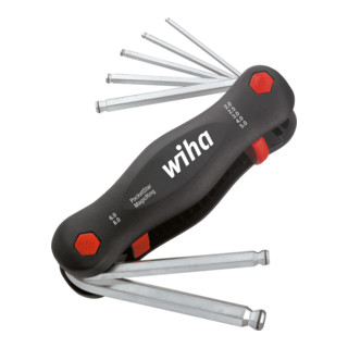 Wiha Sechskant-Kugelkopf Klapphalter PocketStar® (369R P7)