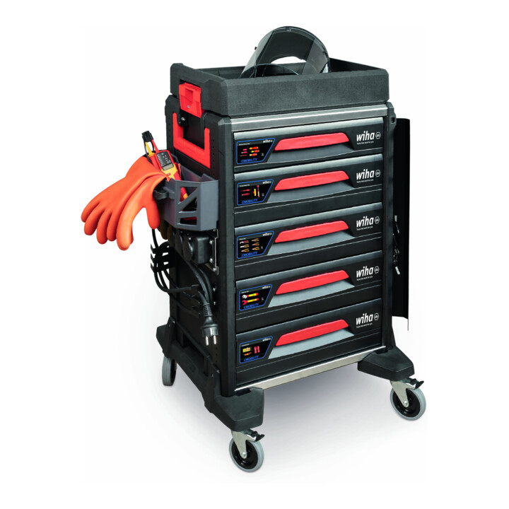 Wiha Servante d'atelier eMobility 113 pièces (44423)