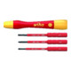 Wiha Set de tournevis de précision PicoFinish slimVario electric 4 pièces avec slimBits