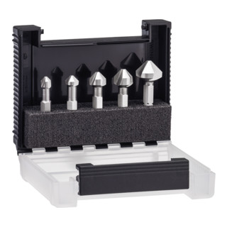 Wiha Set di bit per svasatore conico 5pz. 1/4"