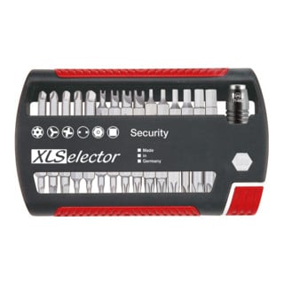 Wiha Set di bit XLSelector Standard di sicurezza 25mm misto 31pz. 1/4"