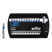 Wiha Set di bit XLSelector T-Bit 50mm Phillips, TX, Esagonale 13pz. 1/4"