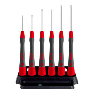 Wiha Set di cacciaviti a lama fine PicoFinish® TX 6pz. con supporto T7-T20