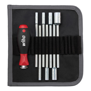 Wiha Set di cacciaviti con lame intercambiabili SYSTEM 6 bussola esagonale 8pz.