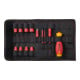 Wiha Set di cacciaviti e bussole da 1/4" slimVario electric misto 13pz. in borsa pieghevole-1