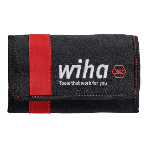 Wiha Set di cacciaviti e bussole da 1/4" slimVario electric misto 13pz. in borsa pieghevole
