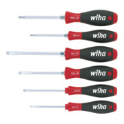 Wiha Set di cacciaviti SoftFinish® a intaglio, Phillips 6pz. con esagono incassato