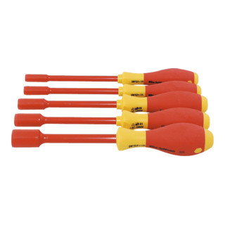 Wiha Set di chiavi a bussola, completamente isolate, 5pz.