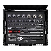 Wiha Set di chiavi a bussola e bit 1/4" e 1/2" 60pz. con L-Boxx (44685)-2