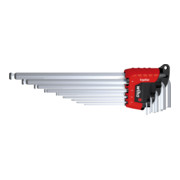 Wiha Set di chiavi maschio con supporto ErgoStar, testa sferoidale ed esagonale MagicRing® 9pz., es. cromata opaca-1