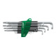 Wiha Set di chiavi maschio con supporto ProStar Testa a sfera Stubby TX Argento titanio 13pz.-1