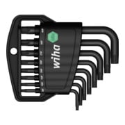 Wiha Set di chiavi maschio in supporto Classic TX PLUS® 8pz. ossidato nero