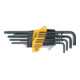 Wiha Set di chiavi maschio su supporto ProStar con testa sferoidale ed esagonale 13pz. esecuzione ossidata nera, in pollici-1