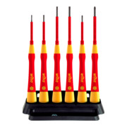 Wiha Set di giravite di precisione PicoFinish electric intaglio, Phillips 6pz. con supporto