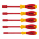 Wiha Set di giravite SoftFinish® electric chiavi a bussola esagonali 5pz.-1