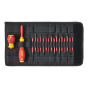 Wiha Set di giraviti e bit slimVario® misto 18pz. in borsa